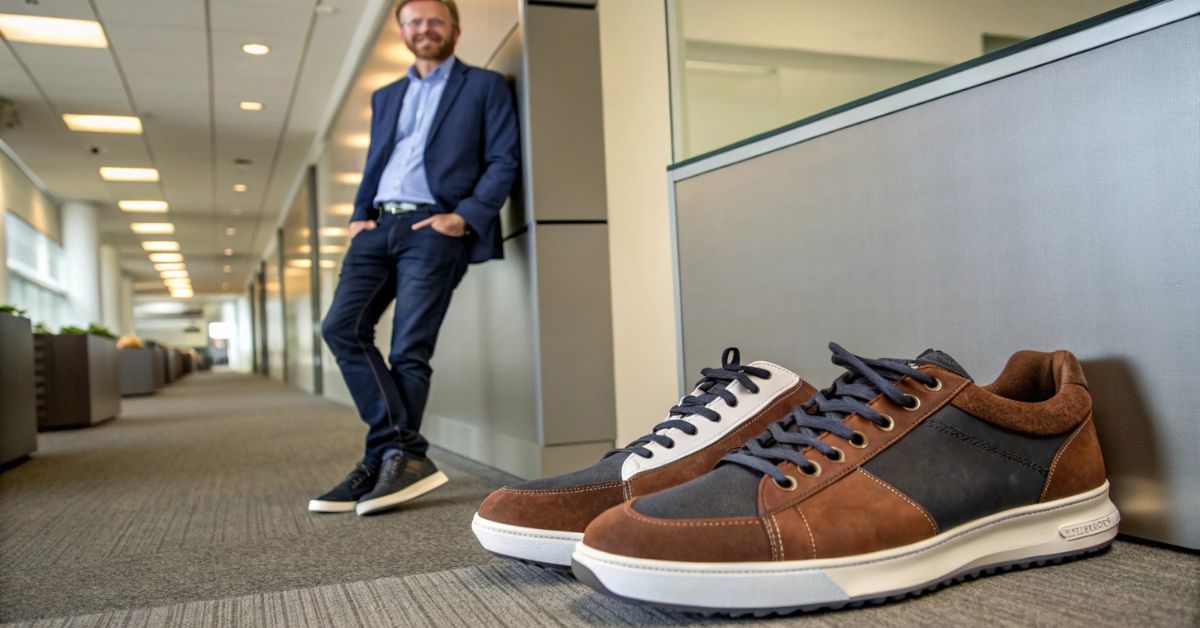 are sneakers business casual