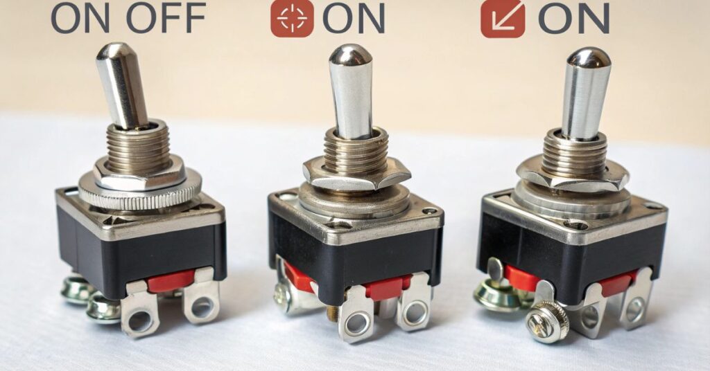 How the On-Off-On Toggle Works?